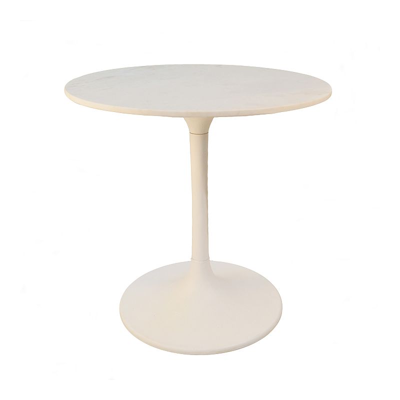 Enzo 30 In. Round Marble Table