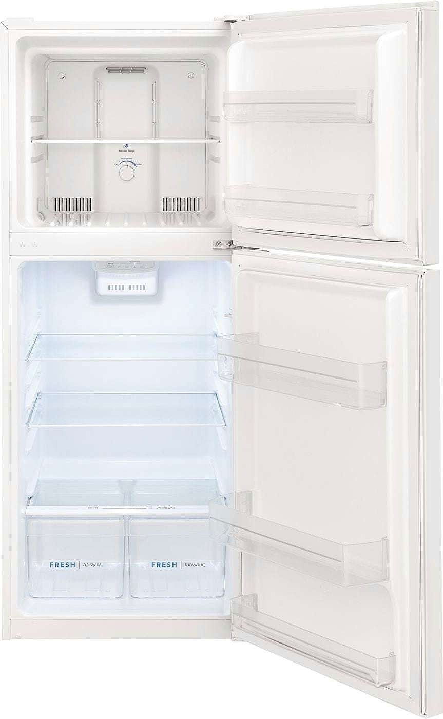 Frigidaire ADA 11.6 Cu. Ft. White Top Freezer Apartment-Size Refrigerator