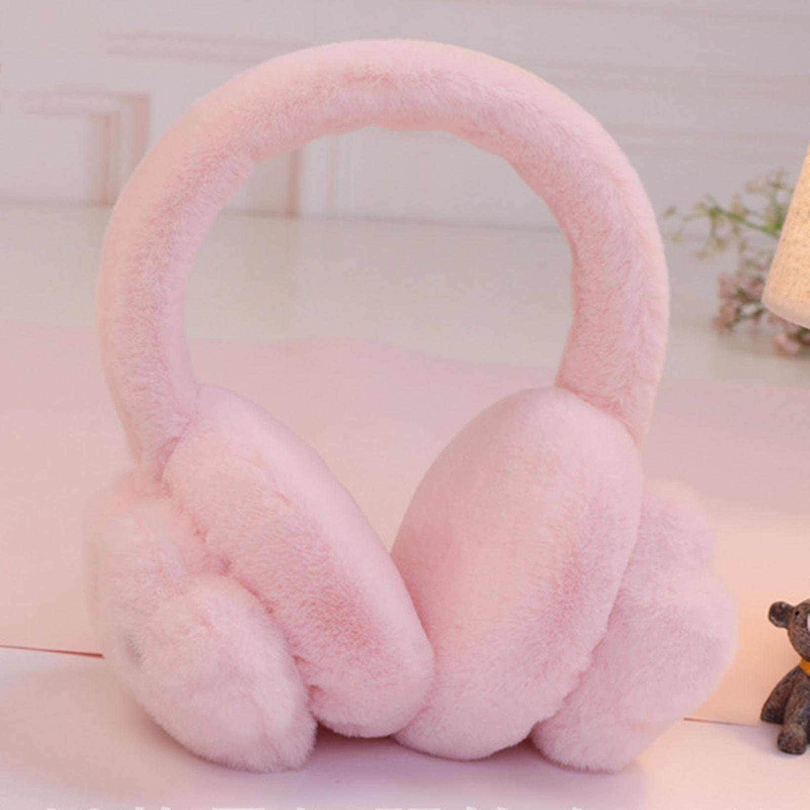 Women Winter Cute Clouds Earmuffs Ladies Earmuffs Plush Warm Earmuffs