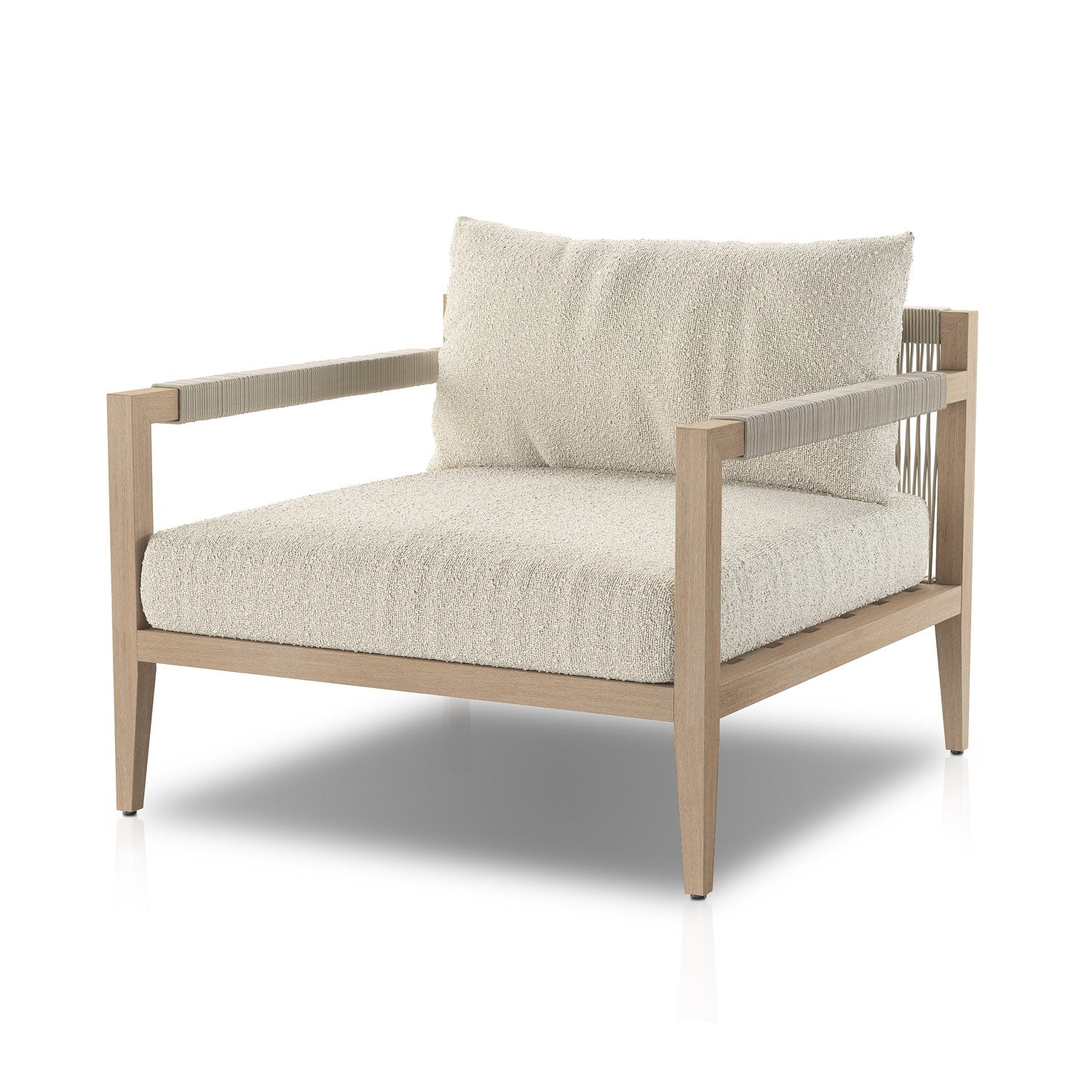 Sherwood Outdoor Chair, Washed Brown