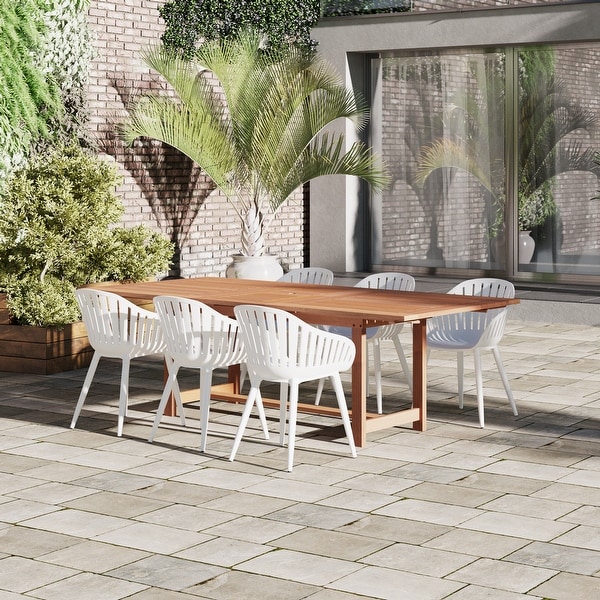 Amazonia 100% FSC Certified Wood Sant Louis Outdoor Patio Dining Set