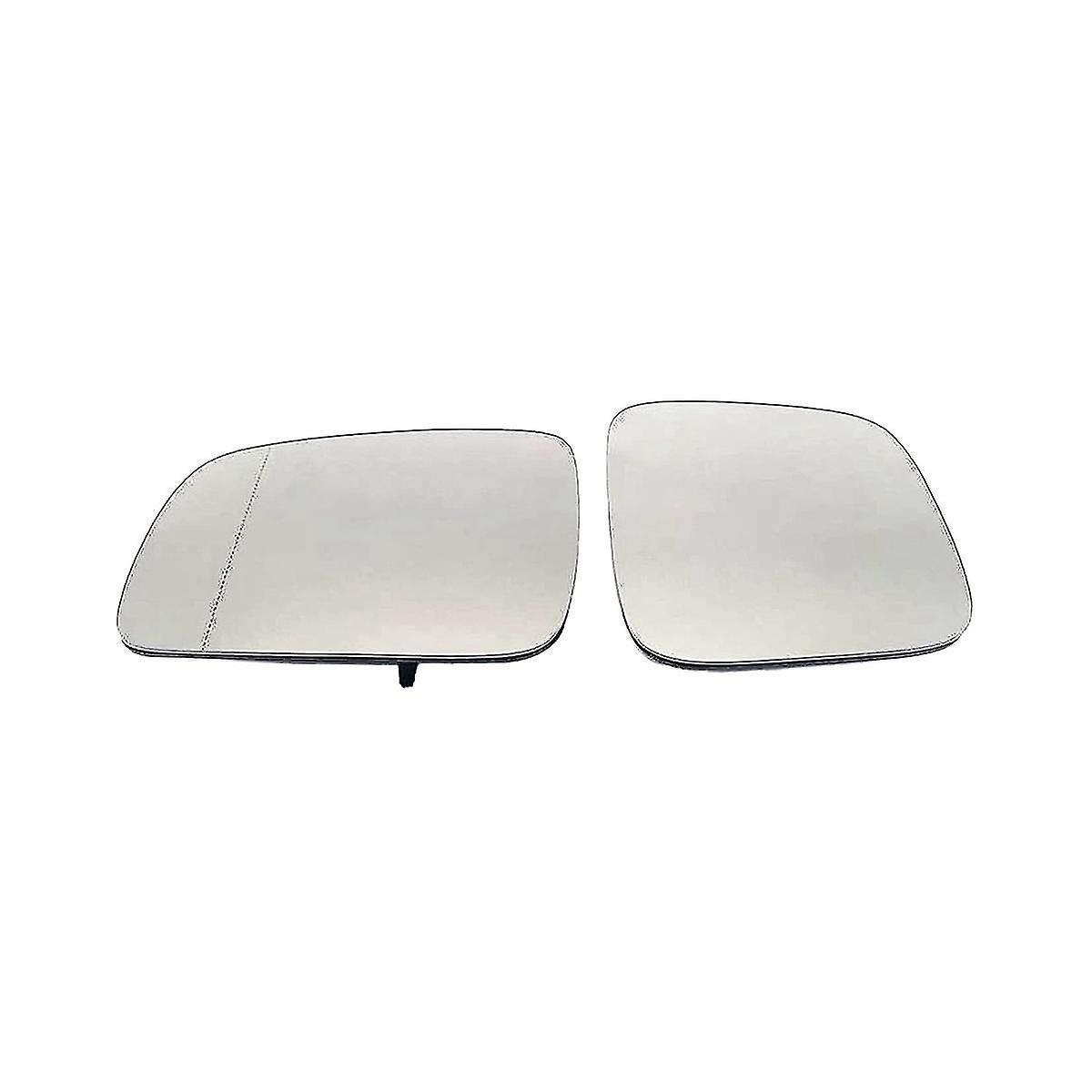 2pcs For 2004-2015 Heated Wing Side Rear Mirror Glass 7h1857521 7h1857522