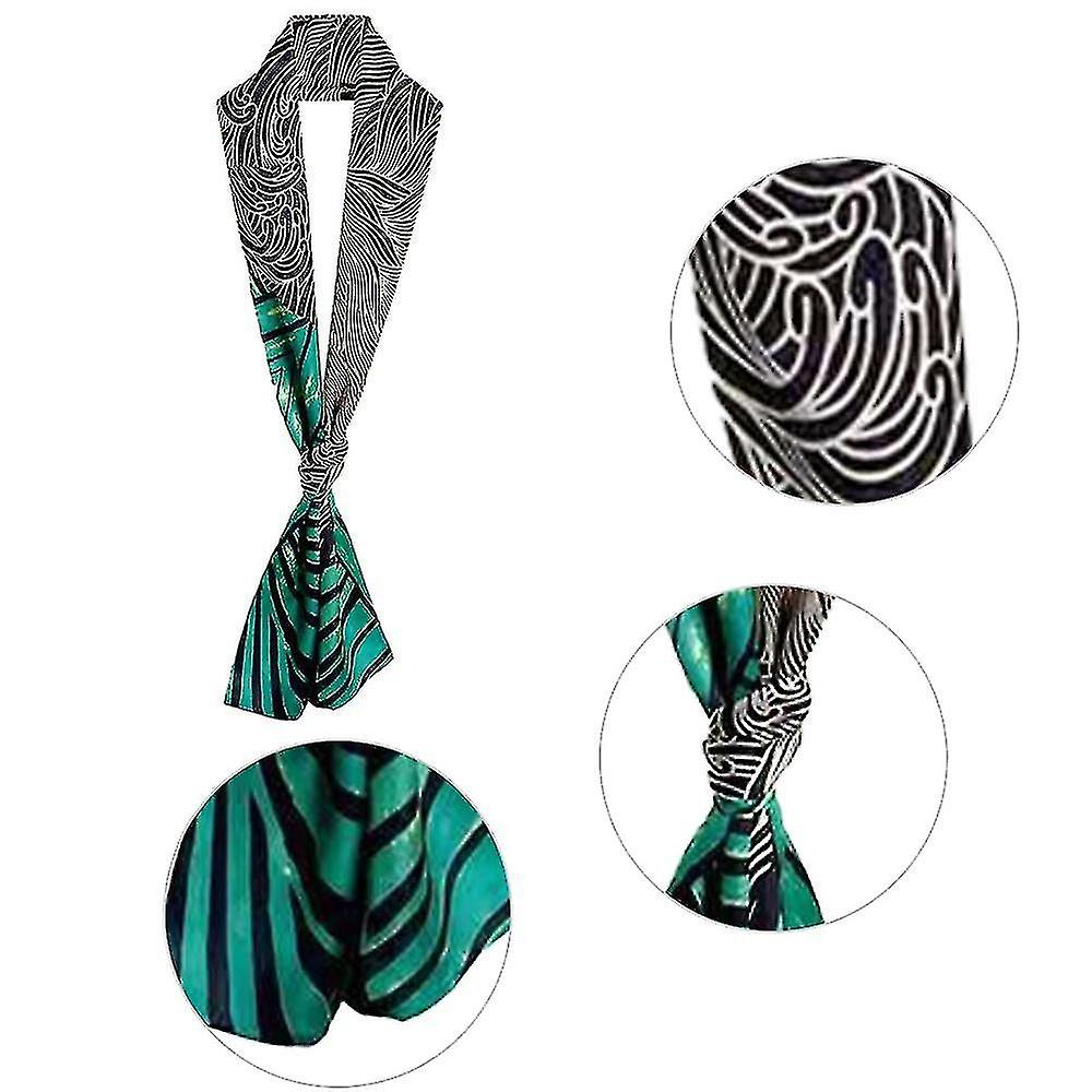 2pcs Edge Laying Scarf Wrap For Silk Headband Scarf For Hair Wrapping At Night Fashion Headband