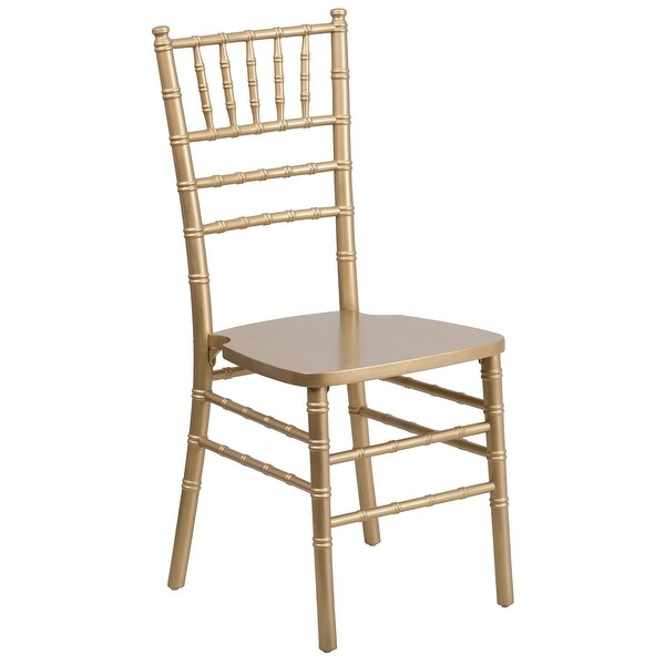 HERCULES Series Silver Wood Chiavari Chair