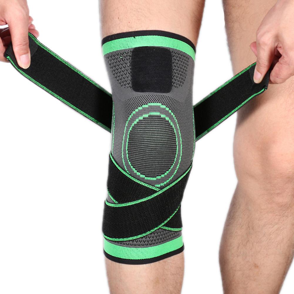 Outdoor Sport Compression Kneepad Fixed Belt Kneecap Fitness Training Protective Gearm