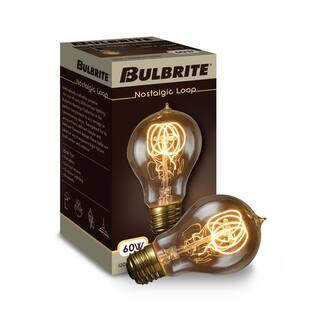 Bulbrite 60-Watt Equivalent BH with Medium Screw Base E26 in Gunmetal Finish Dimmable 2200K Incandescent Light Bulb 12-Pack 861167