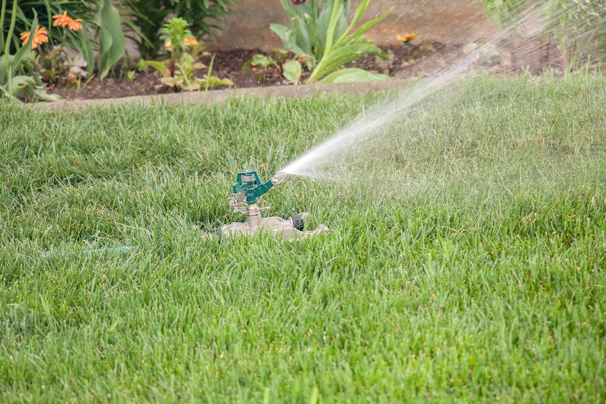 Orbit Irrigation Pro Series Impact Sprinkler with Metal Sled Base