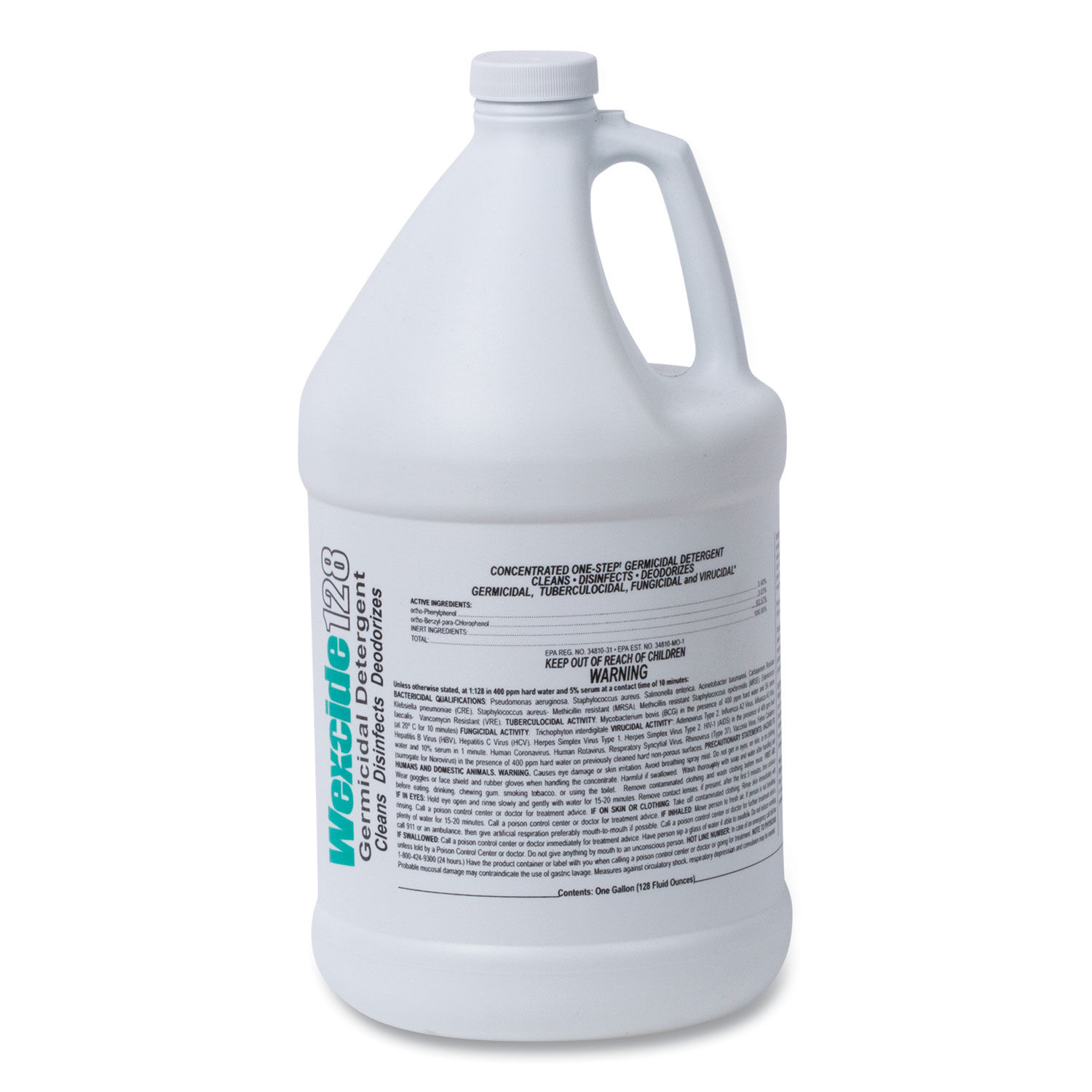 Wex-Cide Concentrated Disinfecting Cleaner by Wexford Labs WXF211000CT