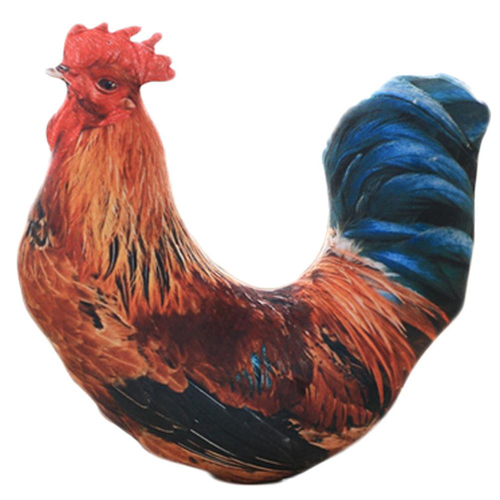 Plush Stuffed Rooster Toy Decorative Simulation Rooster Toy Doll For Children Kids