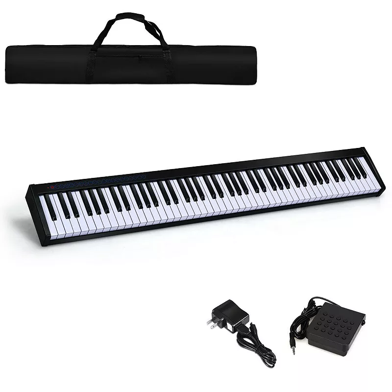 88-key Portable Electronic Piano With  Voice Function