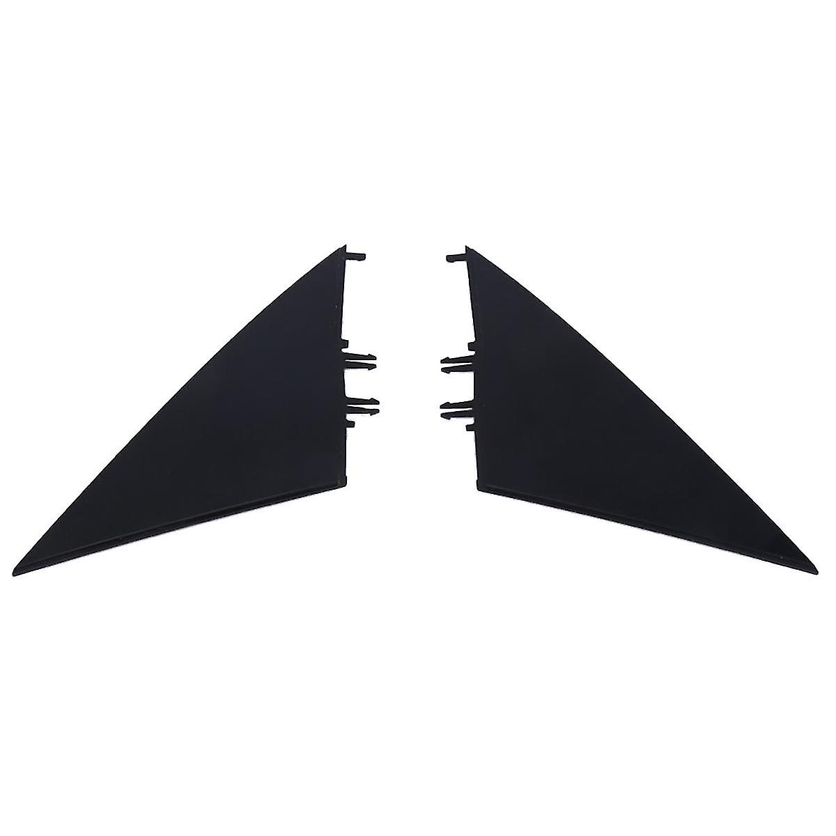 Car Exterior Mirror Triangle Panel Panel Black Paint Panel For