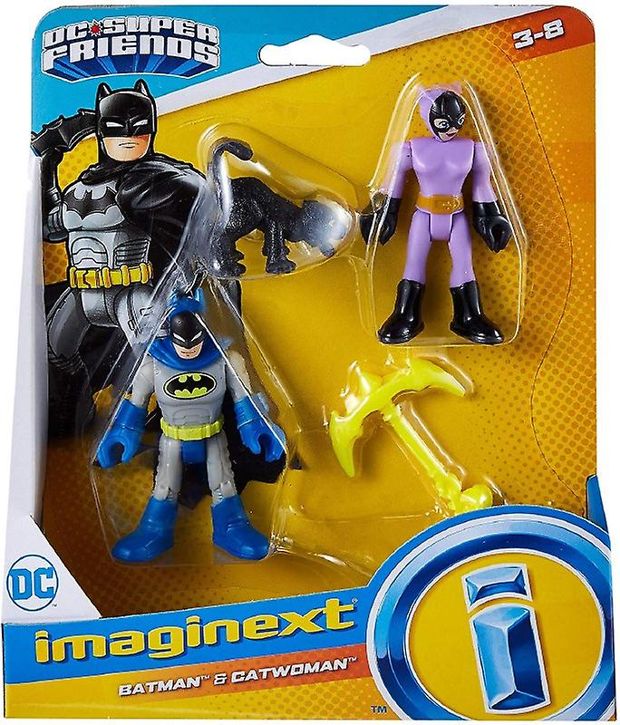 Imaginext dc super friends batman and catwoman