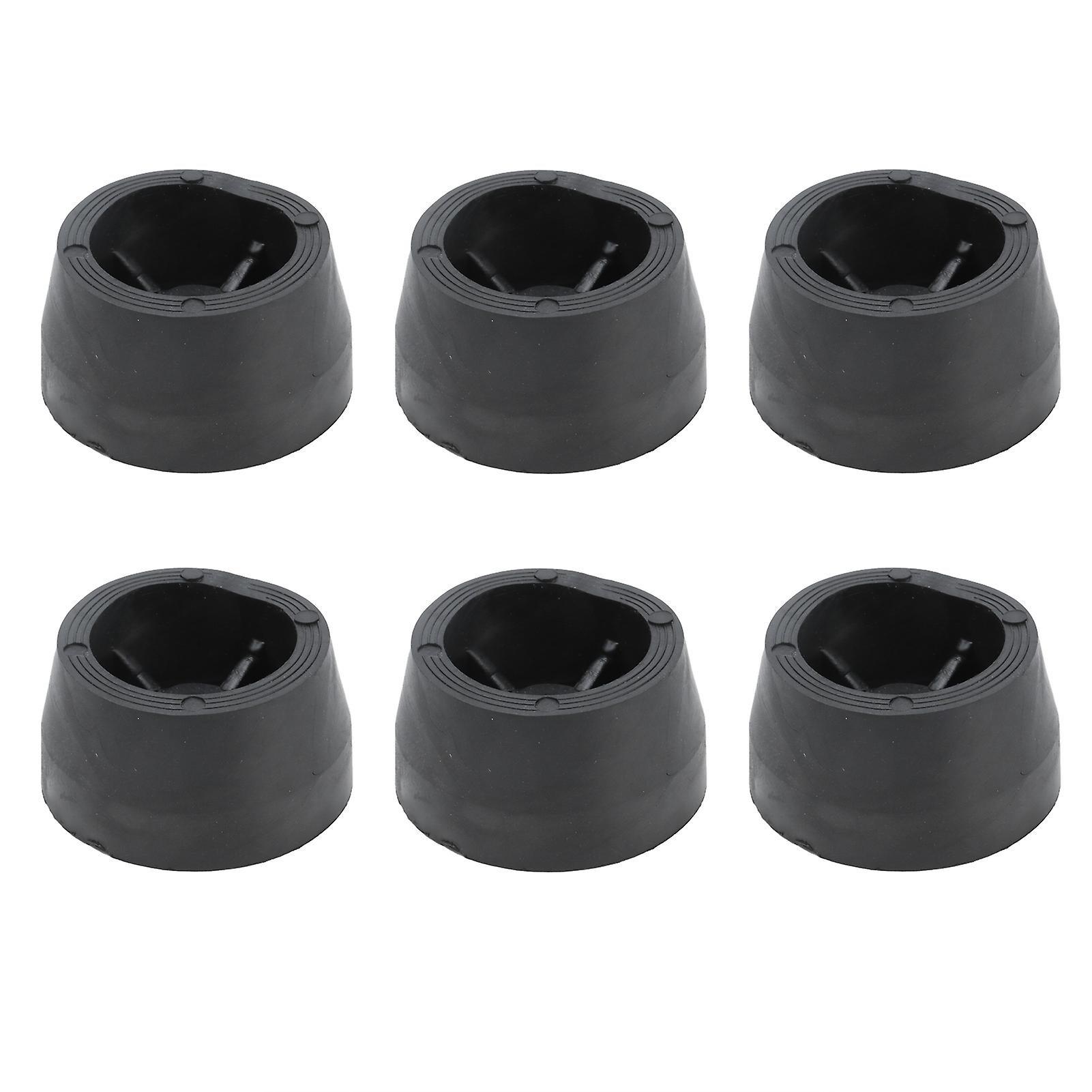 6pcs Anti Vibration Pads Anti Shock Non Slip Noise Reduction Wear Resistant Rubber Foot Pads For Air Compressors