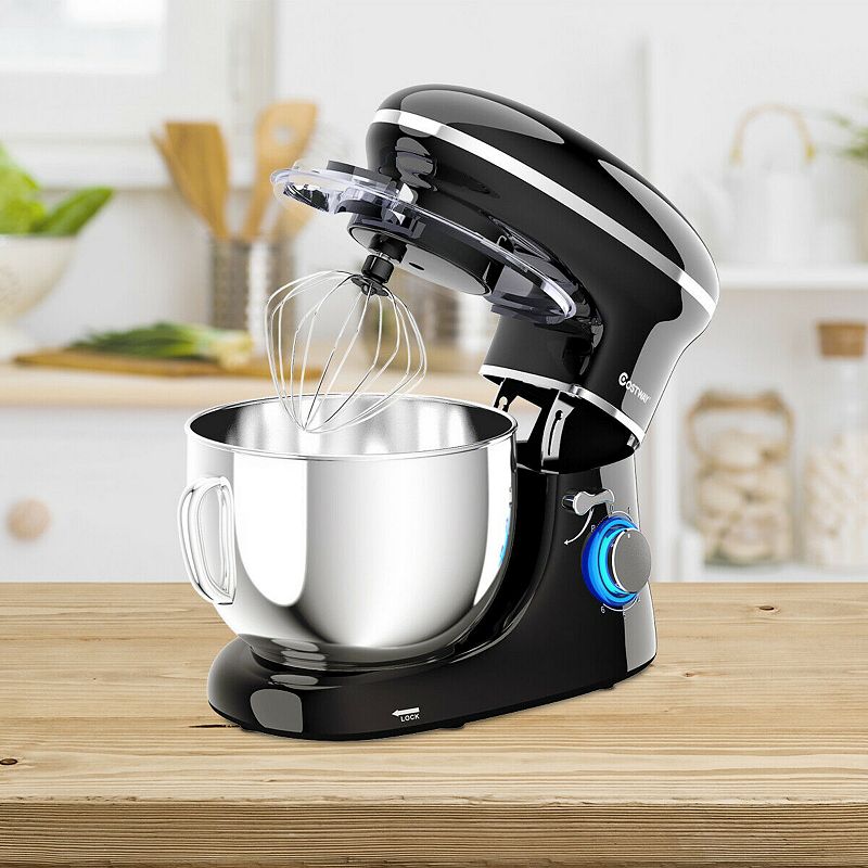 6.3 Qt 6 Speed 660W  Tilt-Head Food Stand Mixer