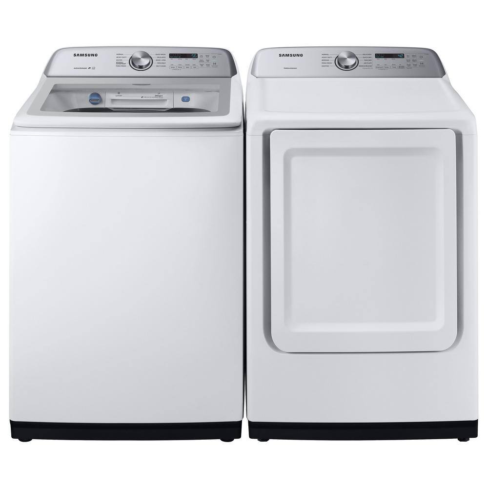  5 cu. ft. High-Efficiency Top Load Washer with Impeller and Active Water Jet in White ENERGY STAR WA50R5200AW