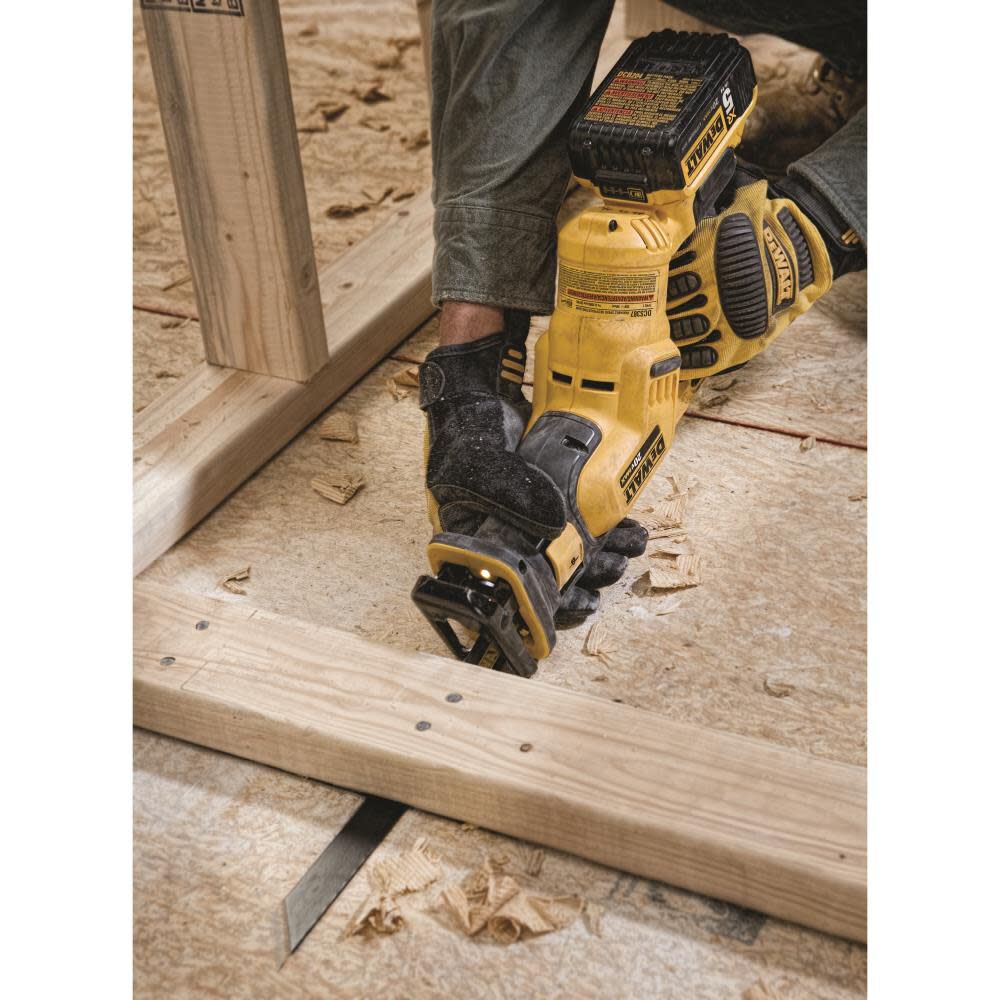 DEWALT 20 V MAX Compact Reciprocating Saw Kit (5.0Ah) DCS387P1 from DEWALT