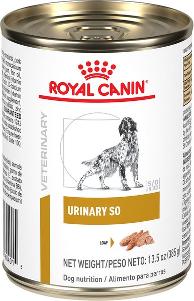 Royal Canin Veterinary Diet Adult Urinary SO Loaf Canned Dog Food