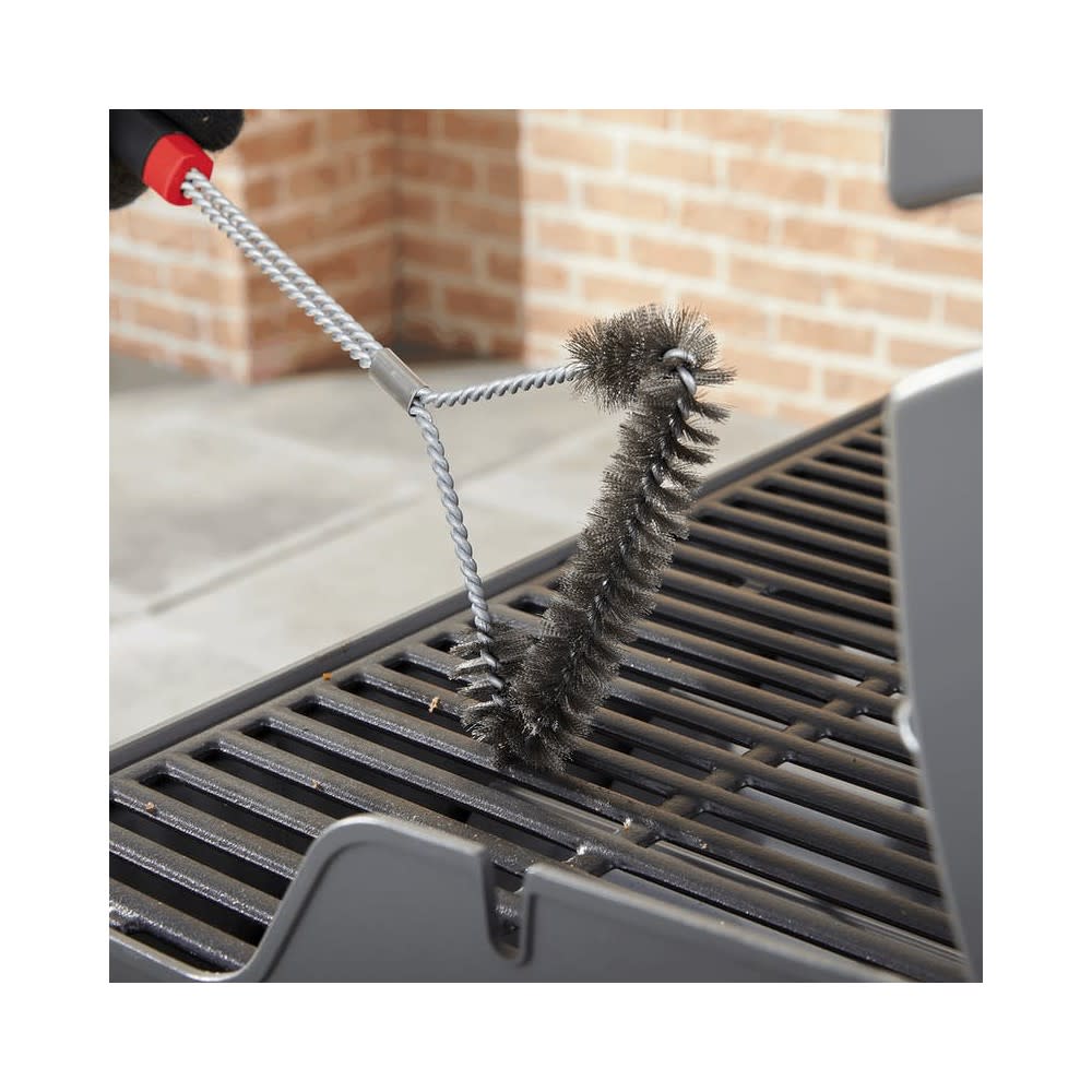 Weber 18 Three-Sided Bristle Grill Brush