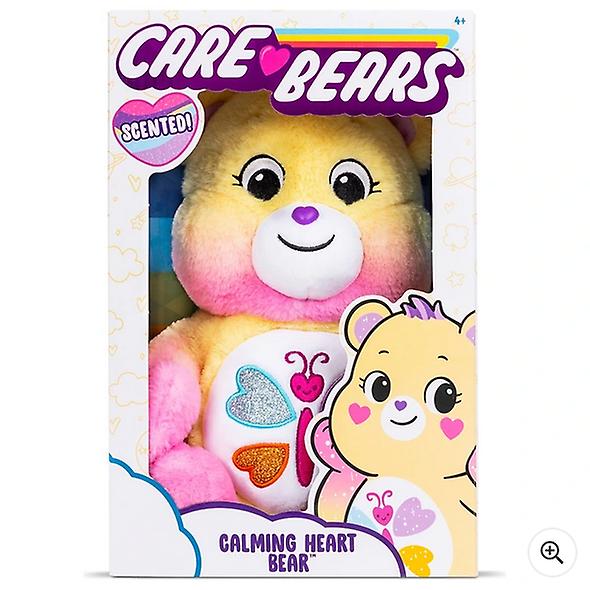 Care bears medium plush calming heart bear