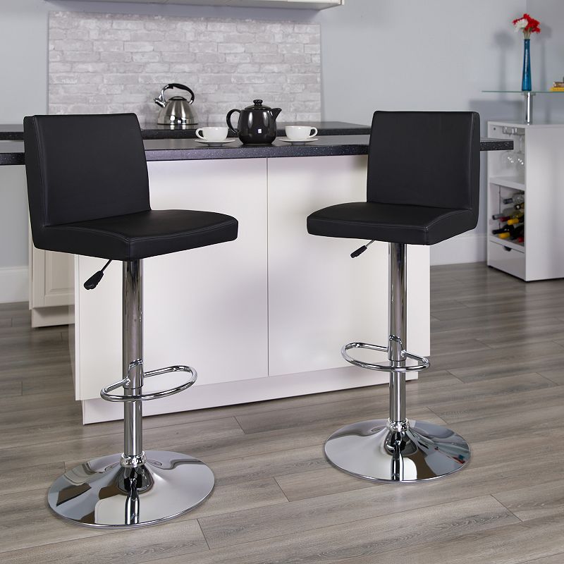 Flash Furniture Modern Adjustable Height Bar Stool