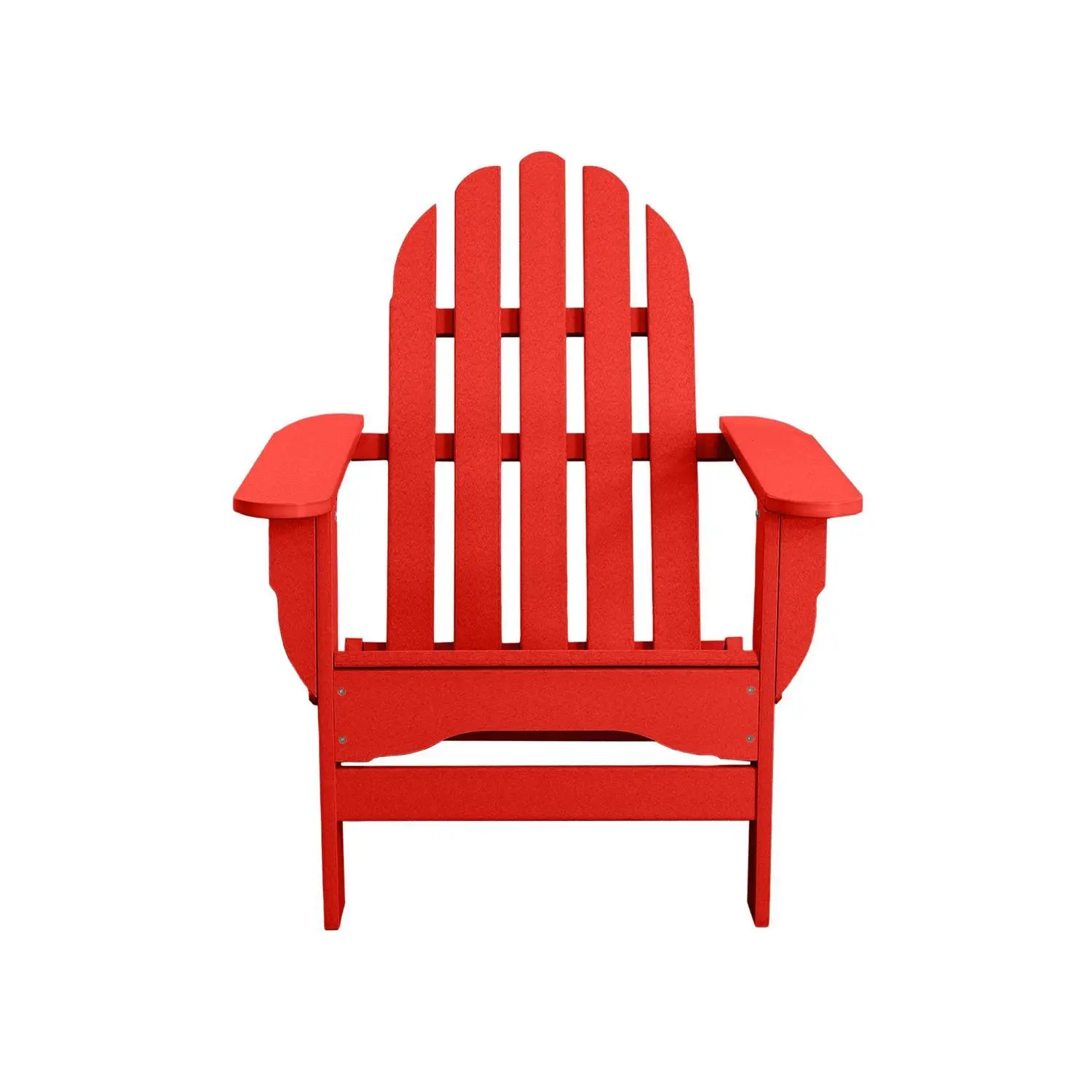 Durogreen Tangent Classic Red HDPE Frame Adirondack Foldable Chair