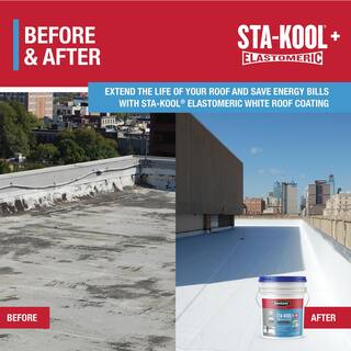 Gardner 5 Gal. Sta-Kool Plus Pro White Roof Coating SK-7805