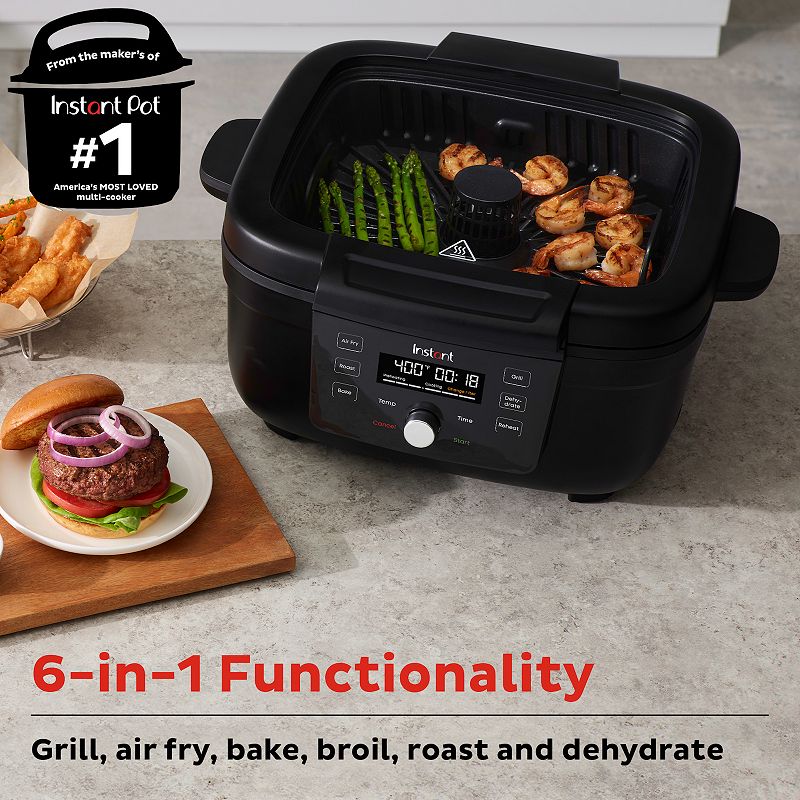 Instant Indoor Grill and Air Fryer