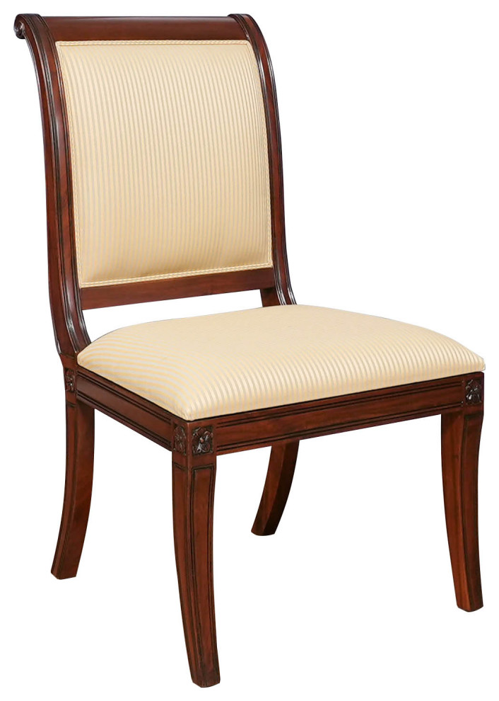 Regency Upholstered Side Chair   Traditional   Dining Chairs   by Niagara Furniture  Houzz