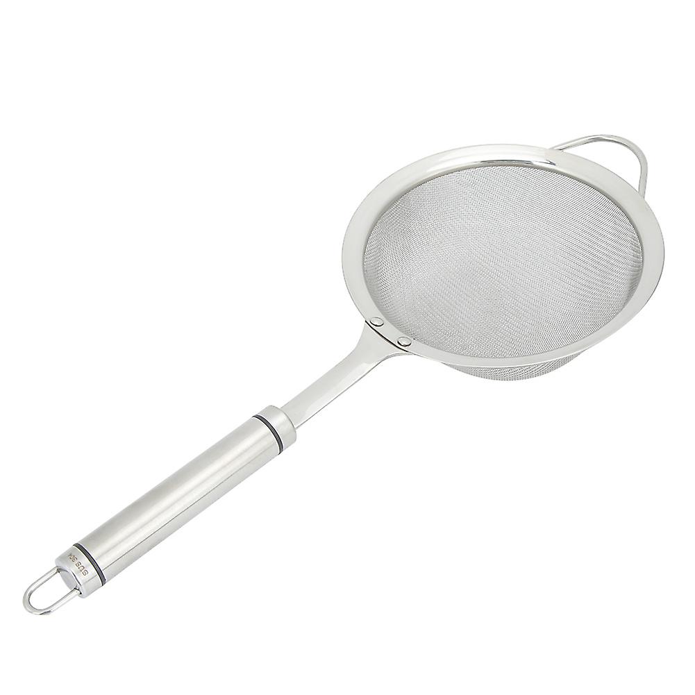 Stainless Steel Long Handle Filter Spoon Strainer Kitchen Utensil Cooking Strain Tool