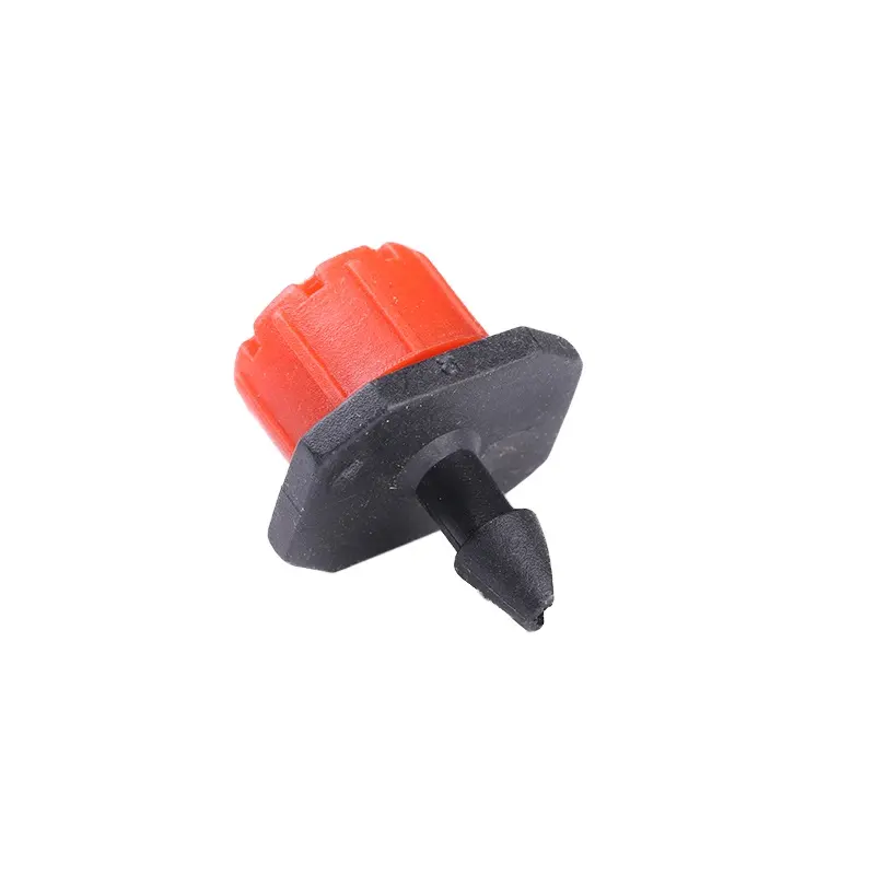 Agricultural water saving irrigation drip head  water saving 8 hole adjustable flow drip head