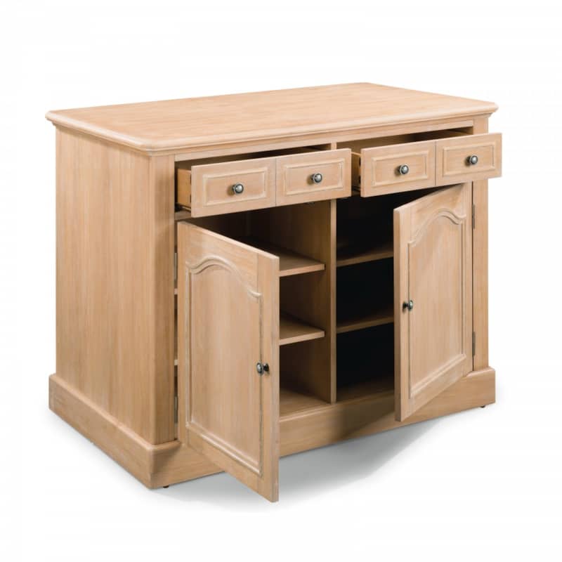 Homestyles Cambridge Kitchen Island And Two Counter Stools