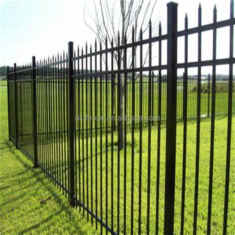 Factory Supply Cheap Price Powder Coated Outdoor  Metal Fence Panel Aluminum