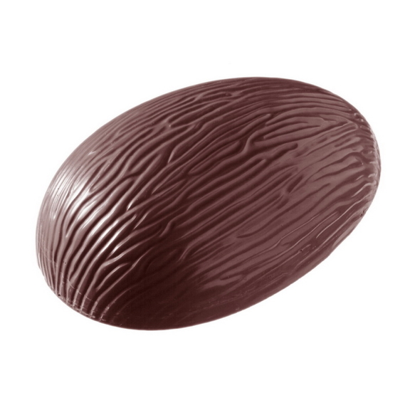 Chocolate World E7003 230 Chocolate mould egg barc...