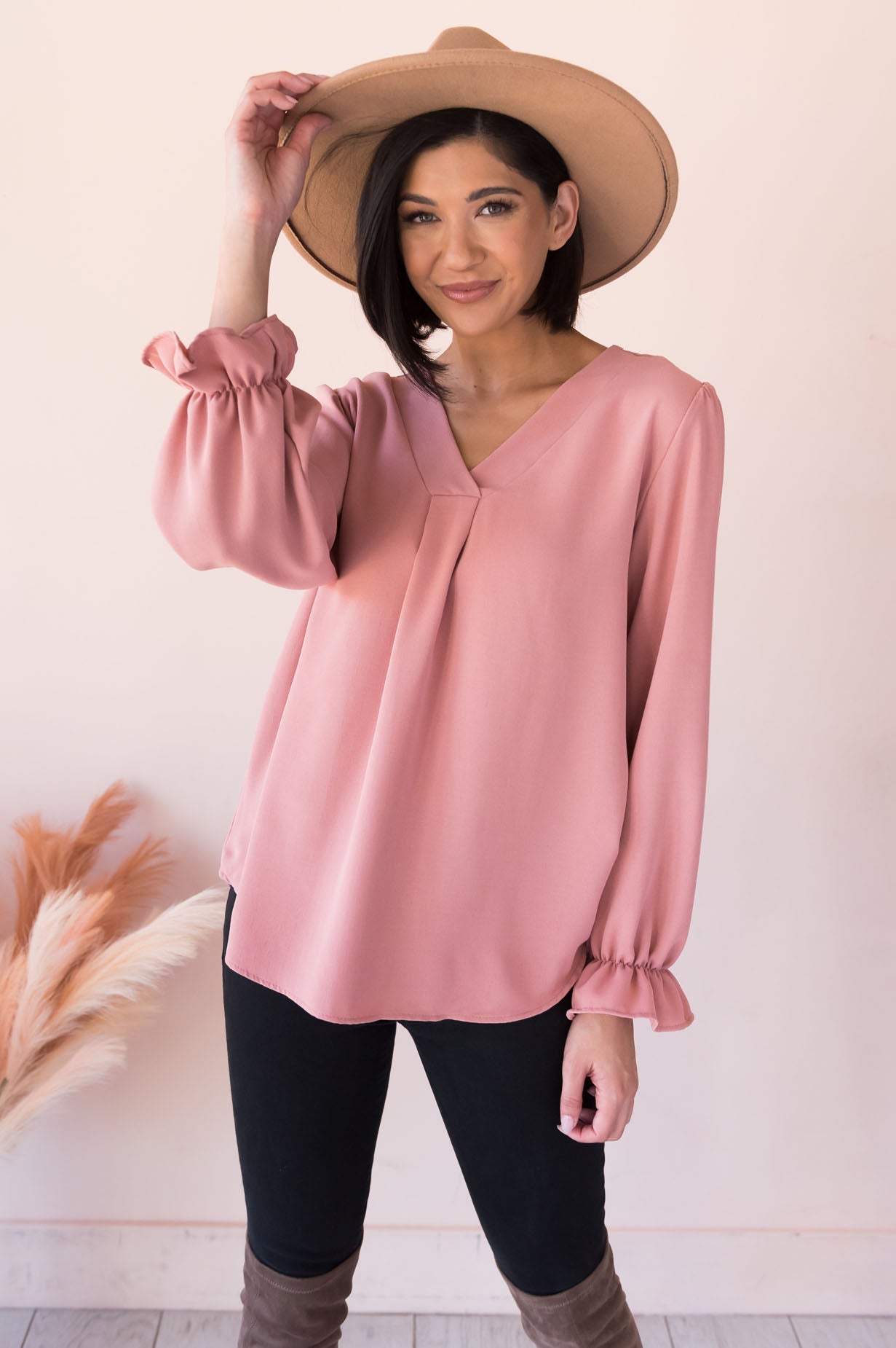 Everlasting Joy Modest Blouse