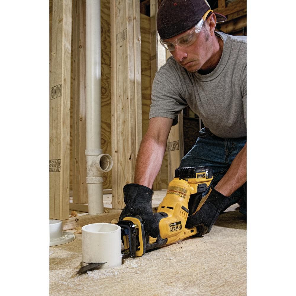 DW 20-Volt Variable Speed Cordless Reciprocating Saw (Bare Tool) DCS387B from DW