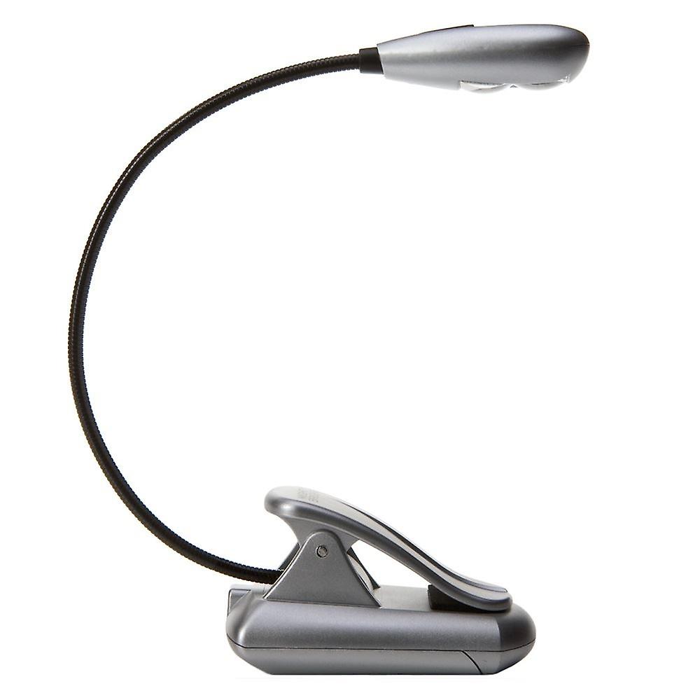 Mighty Bright Xtraflex 2 LED Clip On Book Light With Adjustable Intensity Levels， 12 Lumens， Various Colours