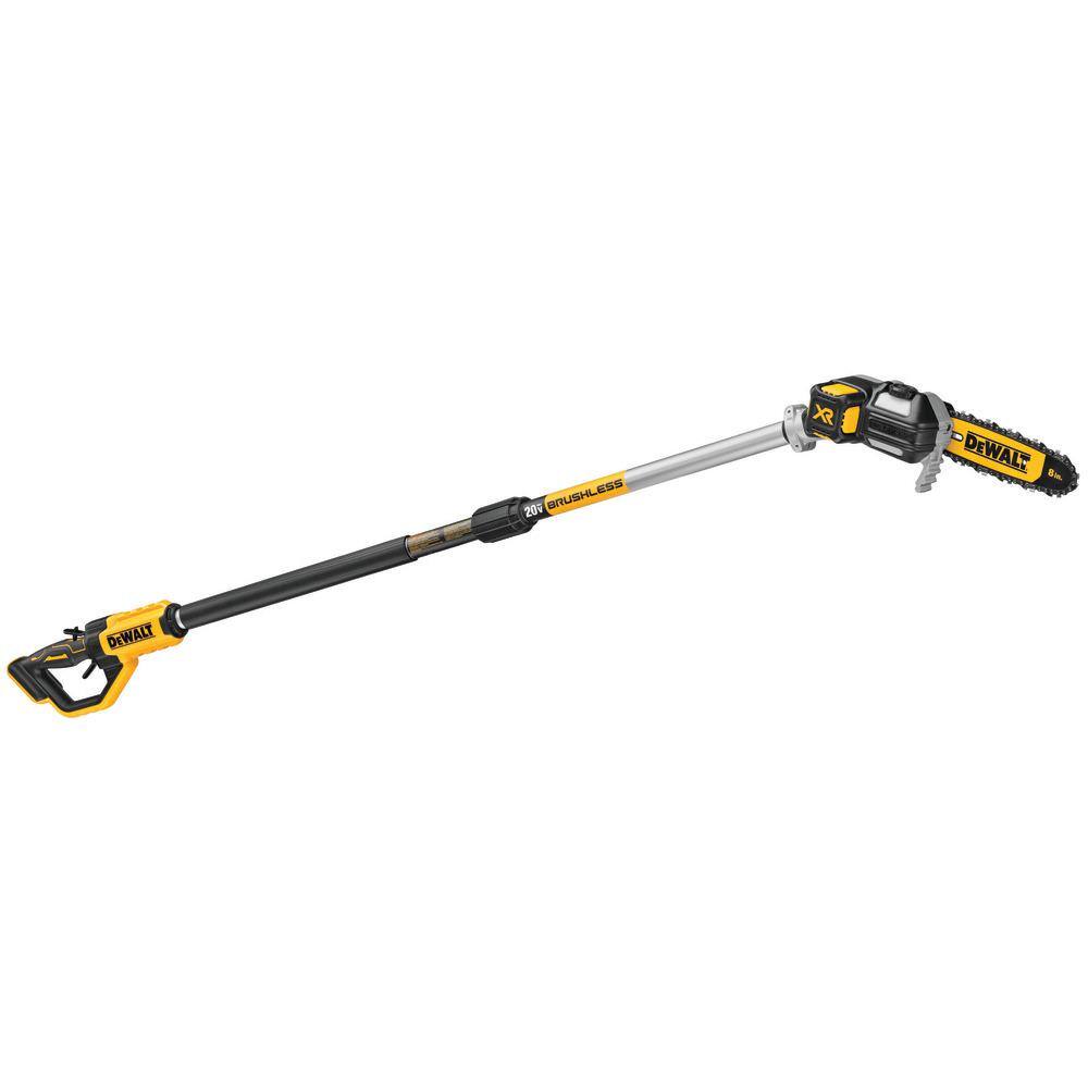 DW 20V MAX 8in. Cordless Battery Powered Pole Saw Tool Only DCPS620B