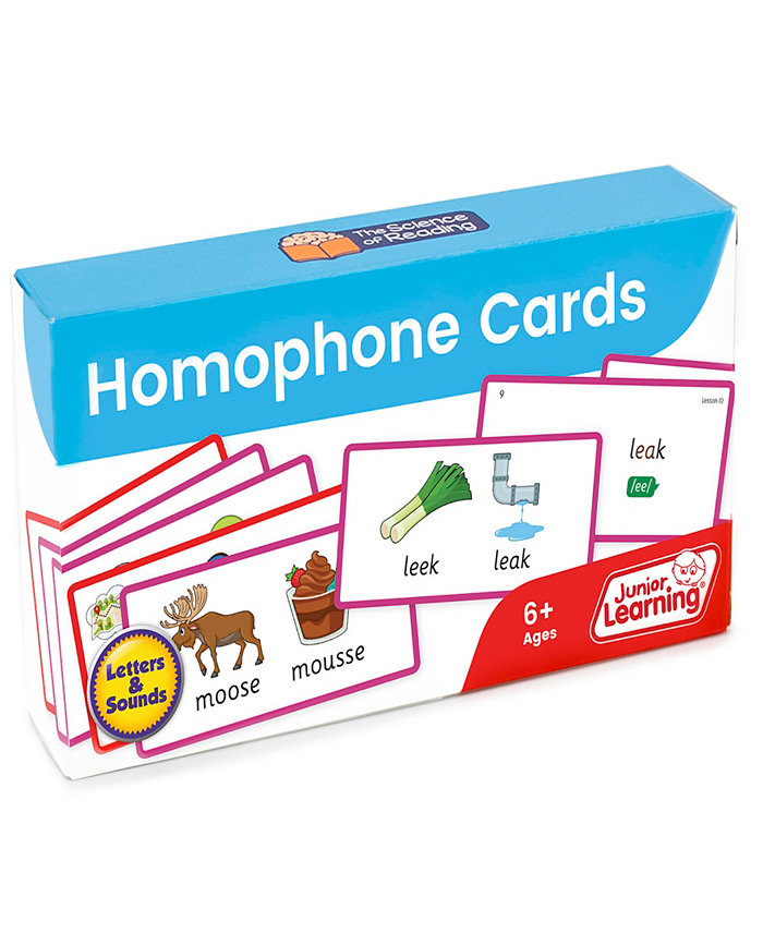 Junior Learning Homophone Flashcards