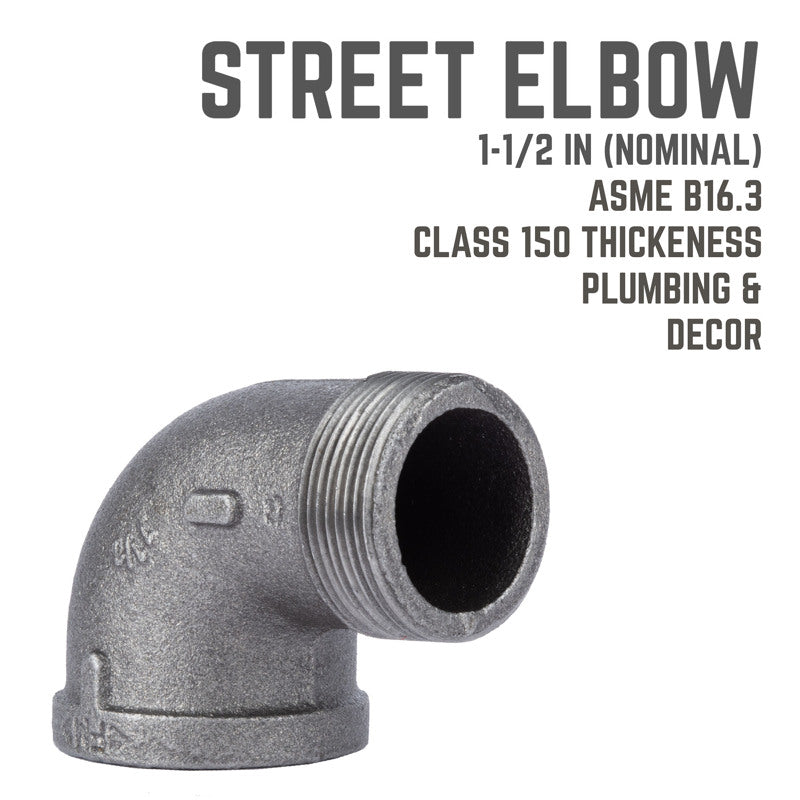 STREET ELBOW 90 1-1/2