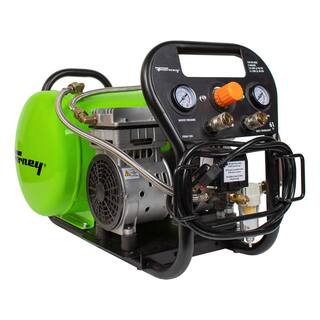 Forney 1.0 Hp Electric 4 Gal Oil-Free Air Compressor 120 PSI 2.5 CFM @ 90 PSI 550