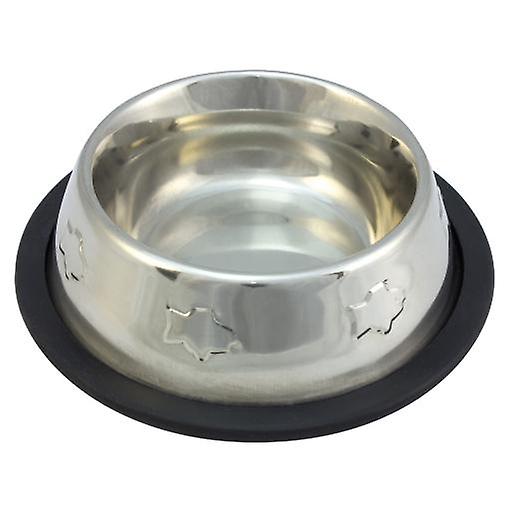 Arquivet Steel Cat Bowl. Dec. 0，24 L (Cats ， Bowls， Dispensers and Containers ， Bowls)