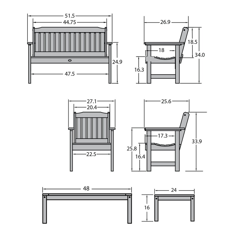 4 piece Conversation Set