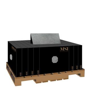 MSI Lunar Silver 24 in. x 48 in. Matte Porcelain Paver (7-Pieces  56 sq. ft.pallet) LPAVNLUNSIL2448