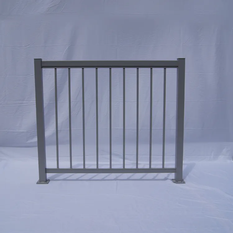 Aluminium Balustrade Customized Fence Railing Fence Garden Easily Assembled