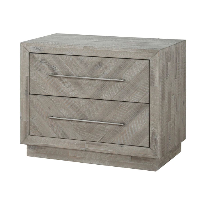 Belle Latte Grey Night Stand