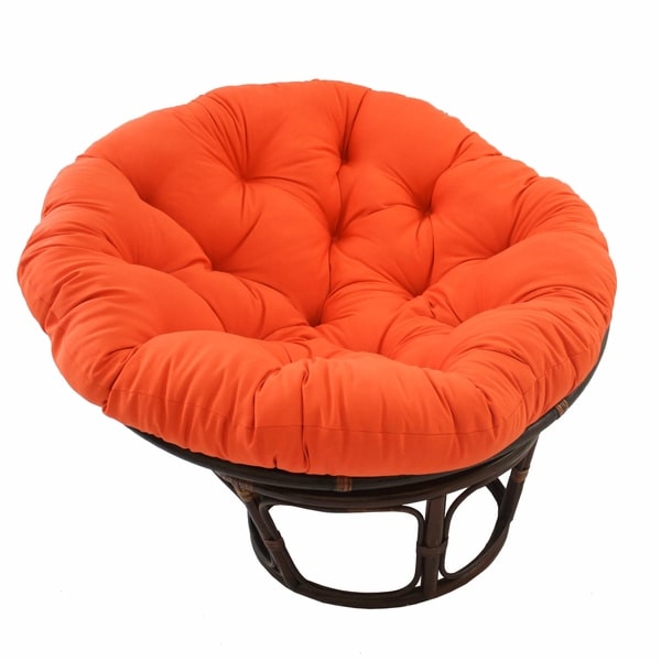 Bali 42-inch Papasan Chair with Twill Cushion