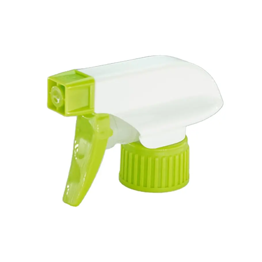 Customized Colors 28/400 28/410 Spray Square Trigger Sprayer Green Trigger Sprayer Manufacturer