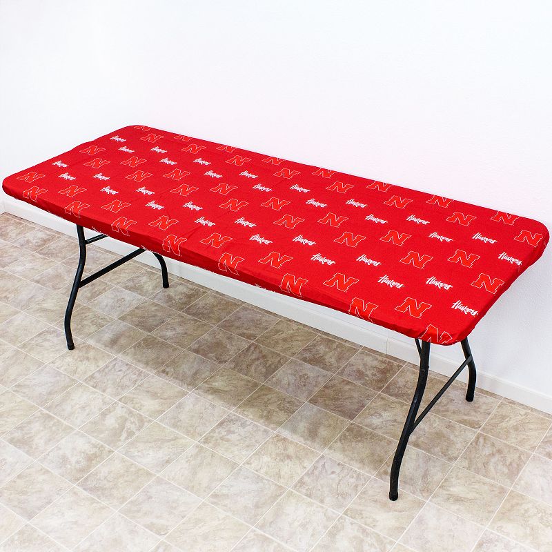 Nebraska Cornhuskers 8-Foot Table Cover