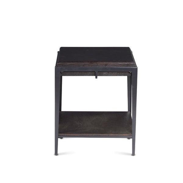 Espresso Solid Wood Waco End Table