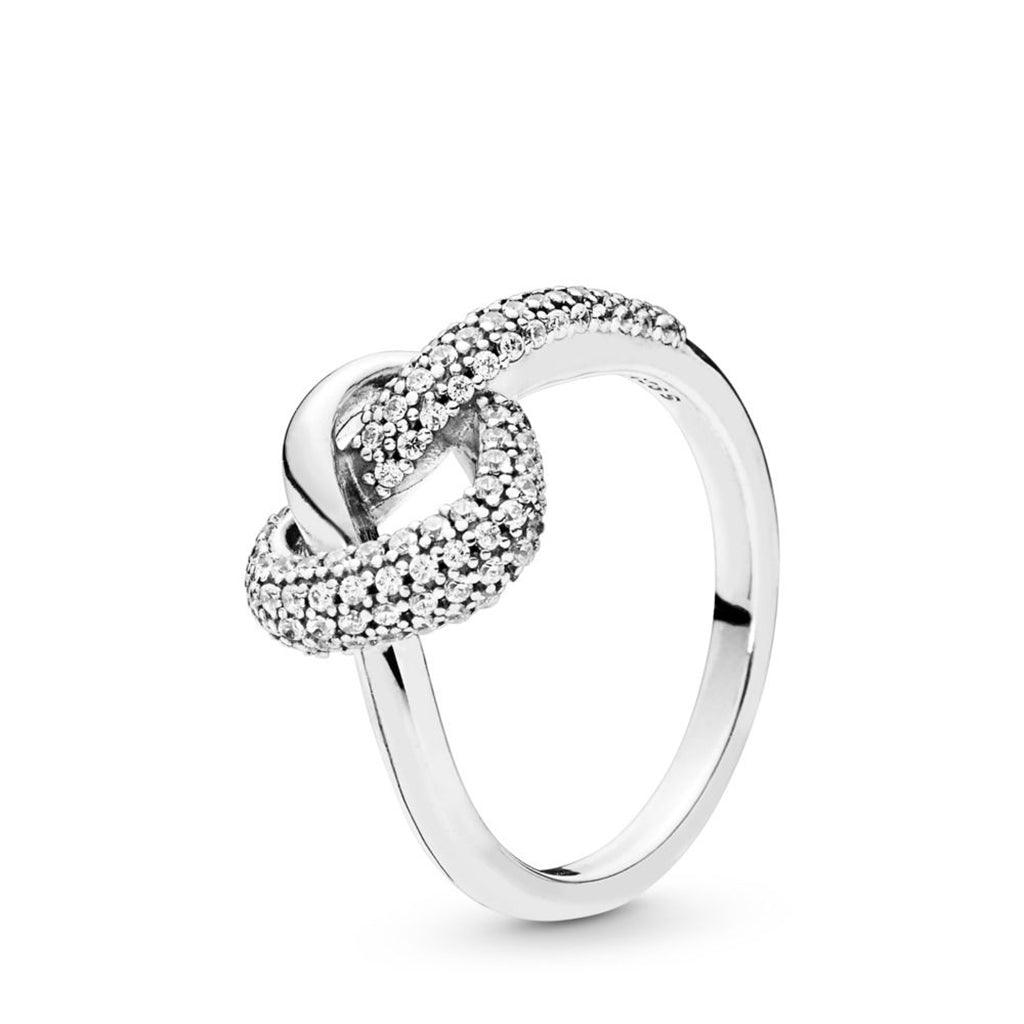 PANDORA  Knotted Heart Ring